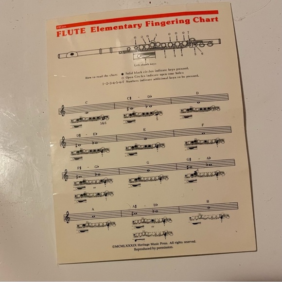 American Girl Doll Flute - Picture 4 of 4